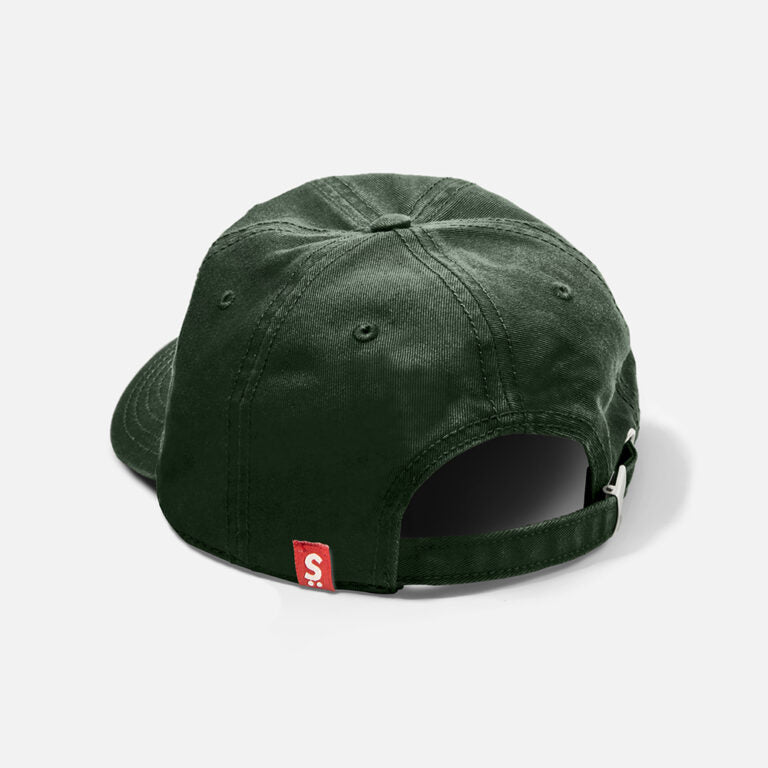 GORRA CLASSIC SCRIPT LOGO VERDE OSCURO