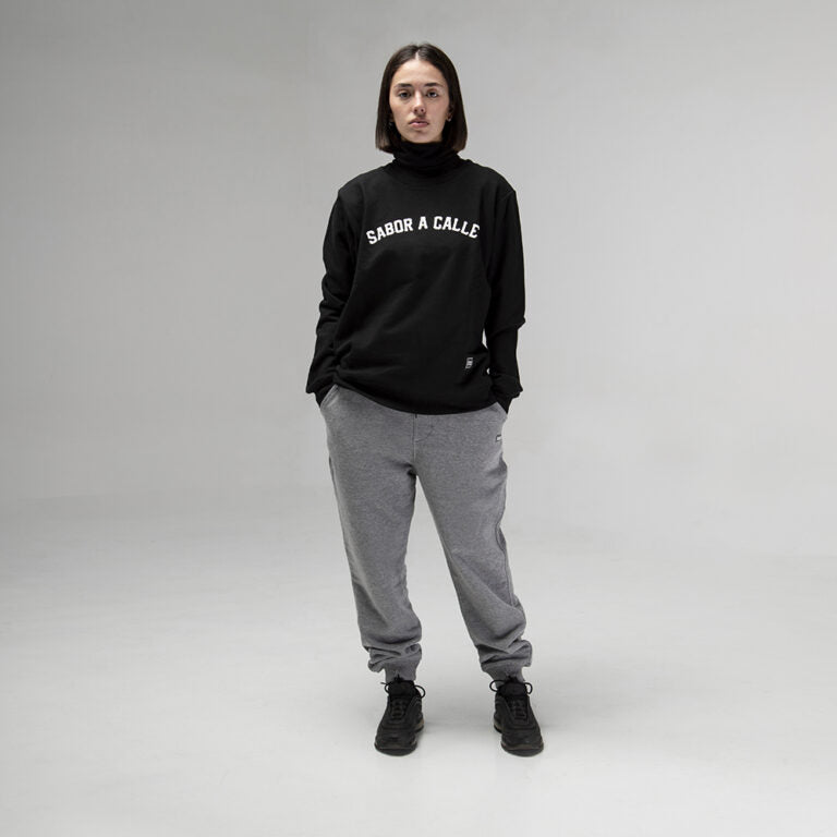 BUZO CREWNECK SABOR A CALLE NEGRO