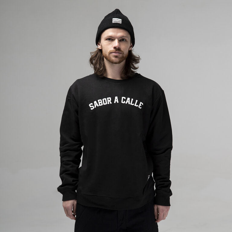 BUZO CREWNECK SABOR A CALLE NEGRO