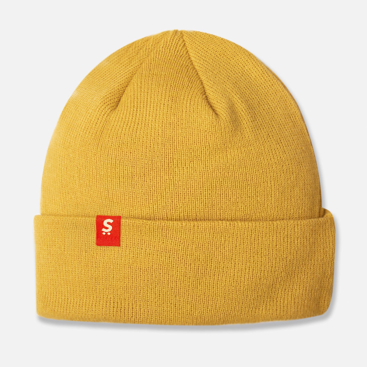 BEANIE DOBLE PUNTO - MOSTAZA
