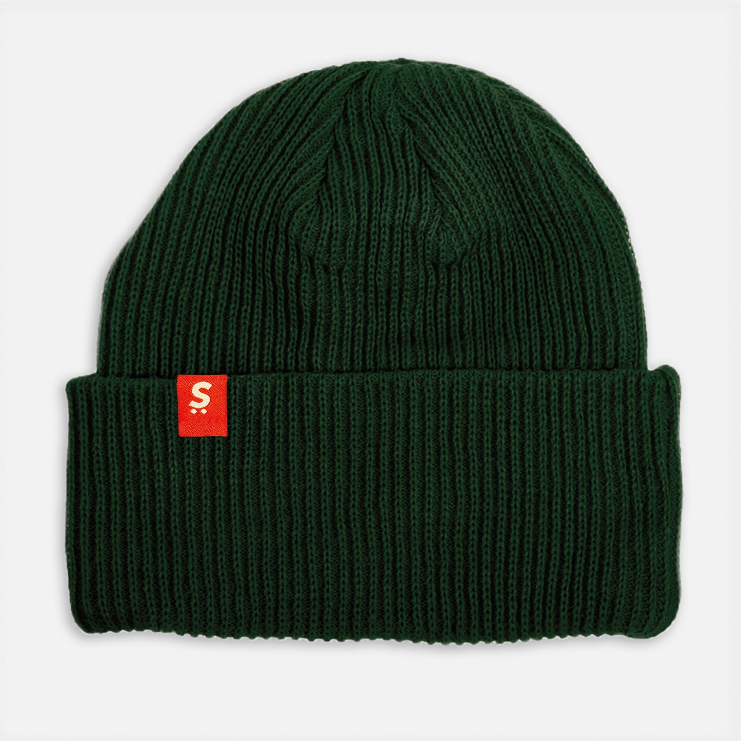 BEANIE MINI LOGO - VERDE INGLÉS