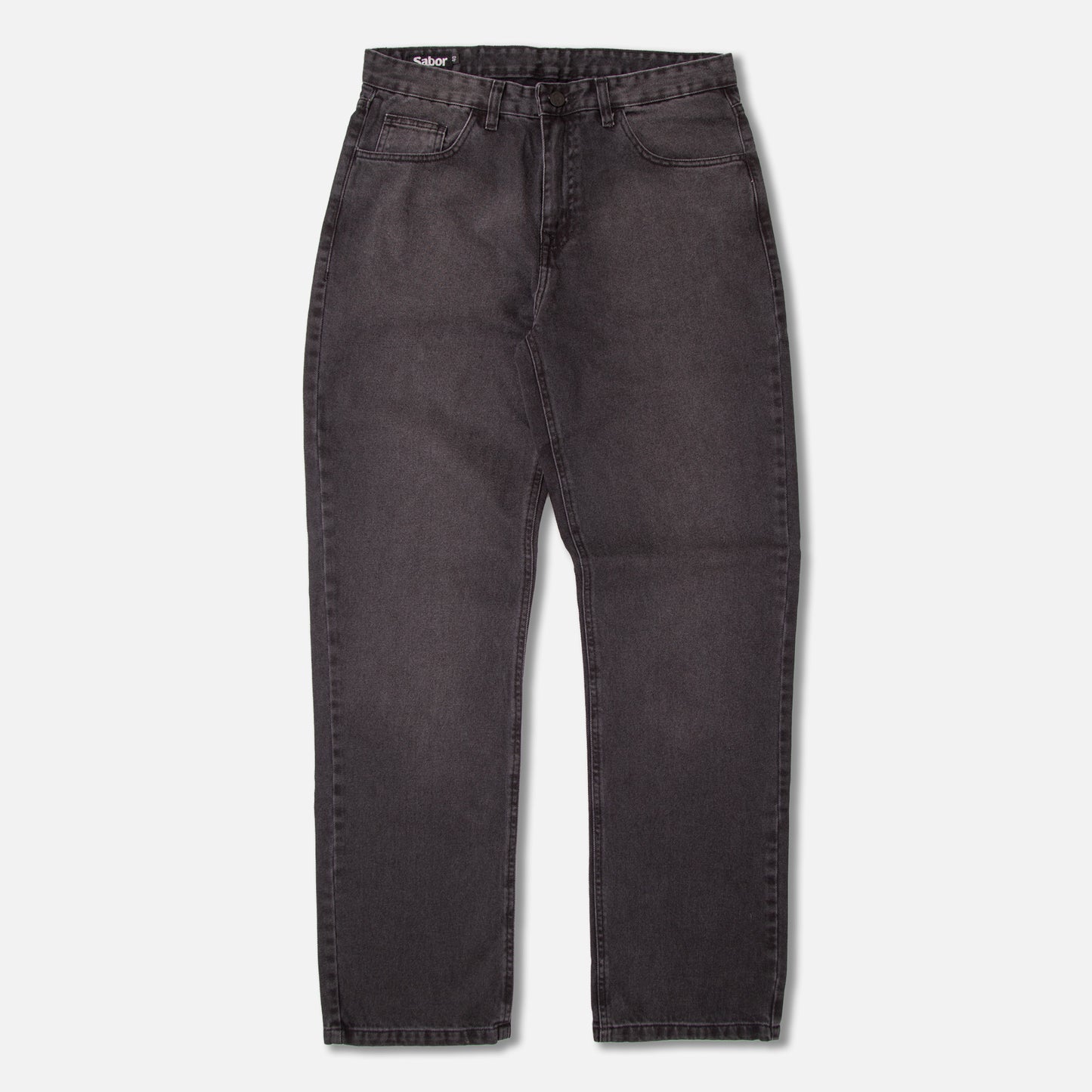PANTALÓN JEAN RECTO NEGRO