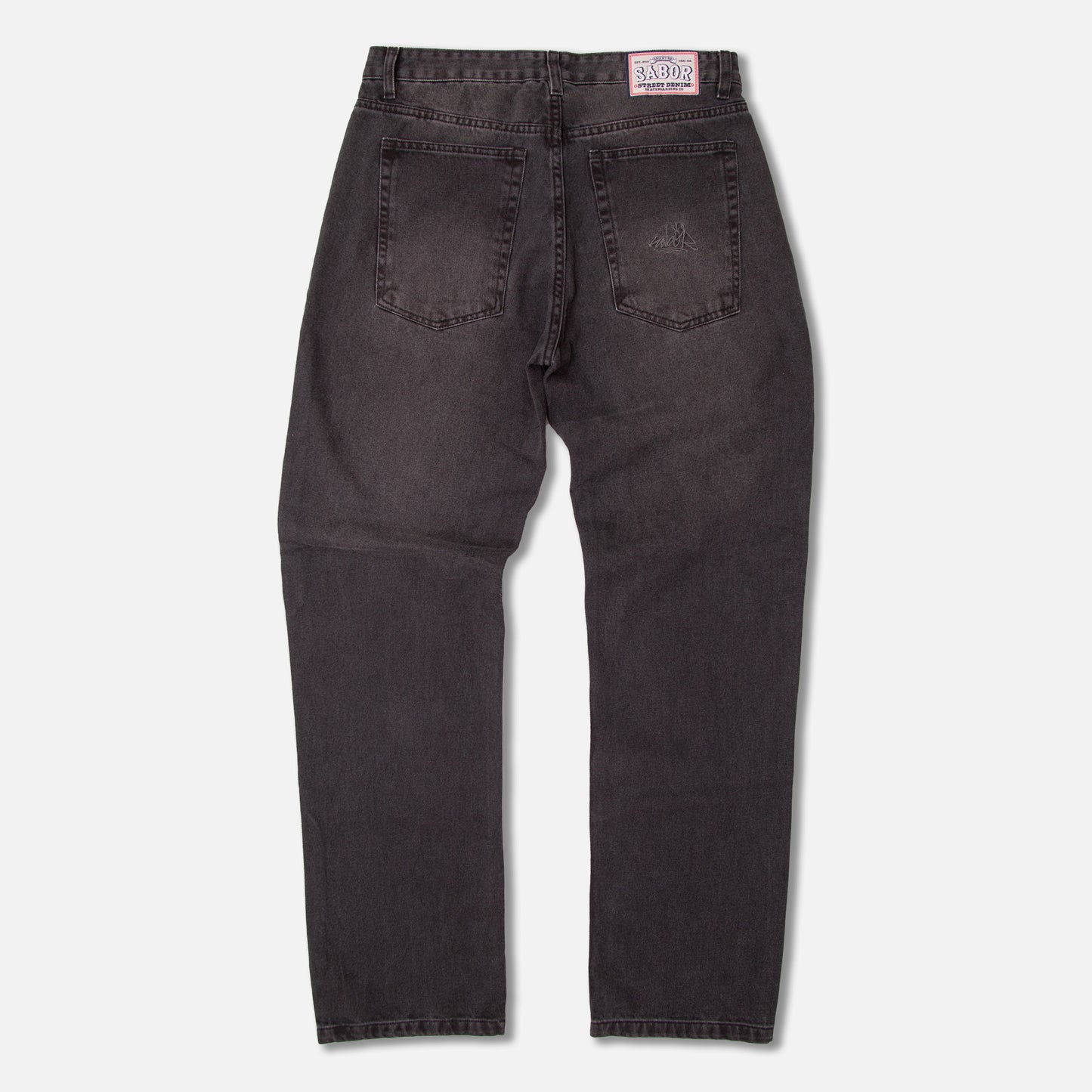 PANTALÓN JEAN RECTO NEGRO
