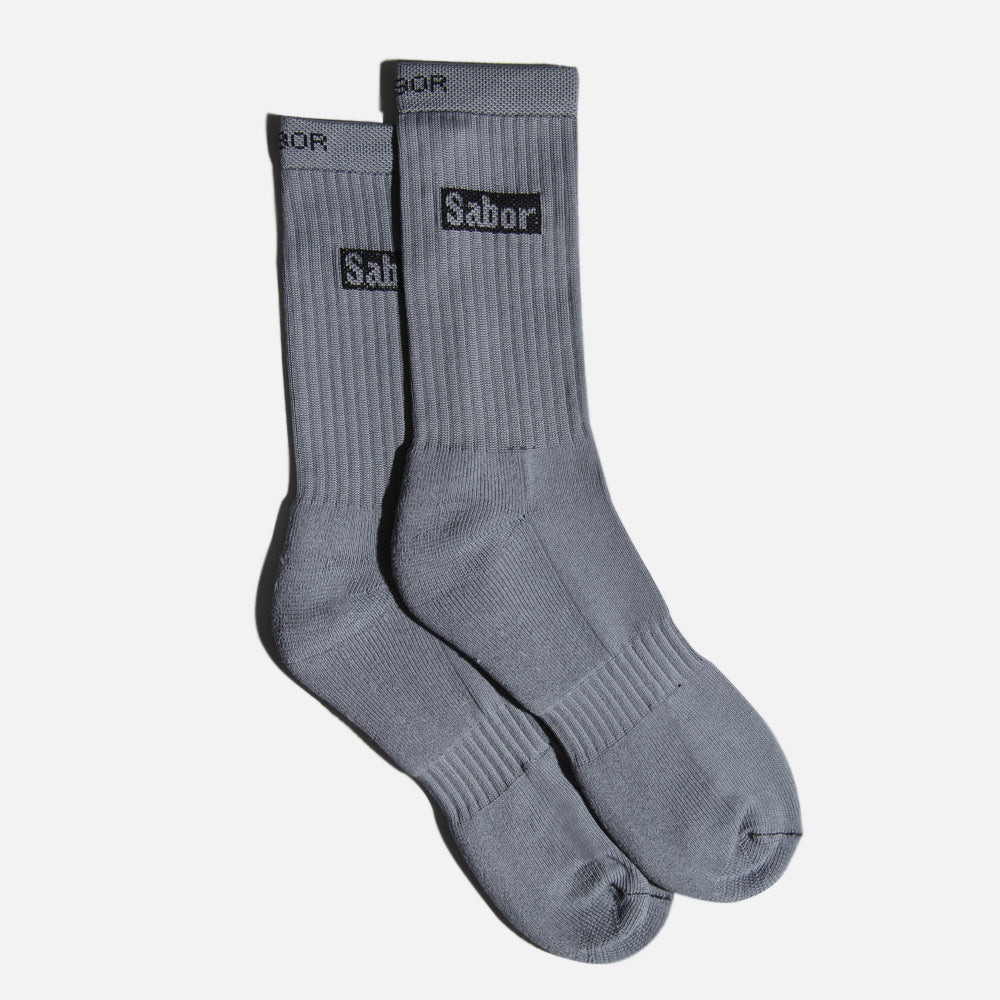 MEDIAS TACTIC - LOGO BOX GRIS/NEGRO