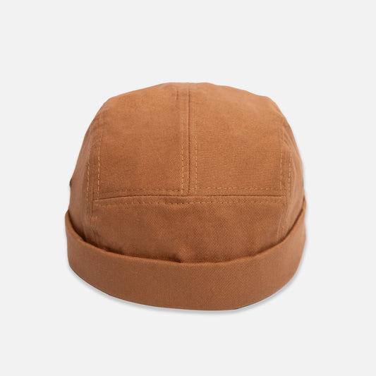 GORRA 5 PANELS SIN VISERA BEIGE