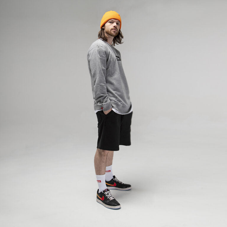 BERMUDA SPORT NEGRA – LOGO BOX