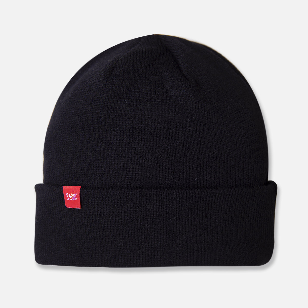 BEANIE DOBLE PUNTO -  NEGRO