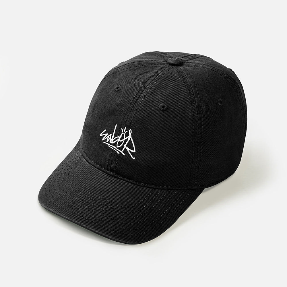 GORRA CLASSIC NEGRA - TAG BLANCO