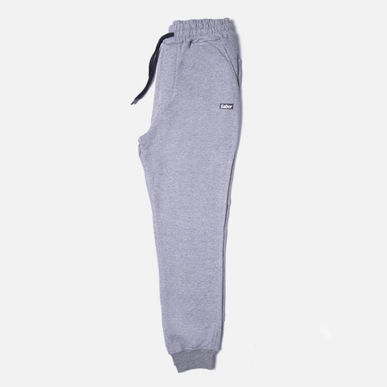 JOGGER LOGO BOX GRIS MELANGE