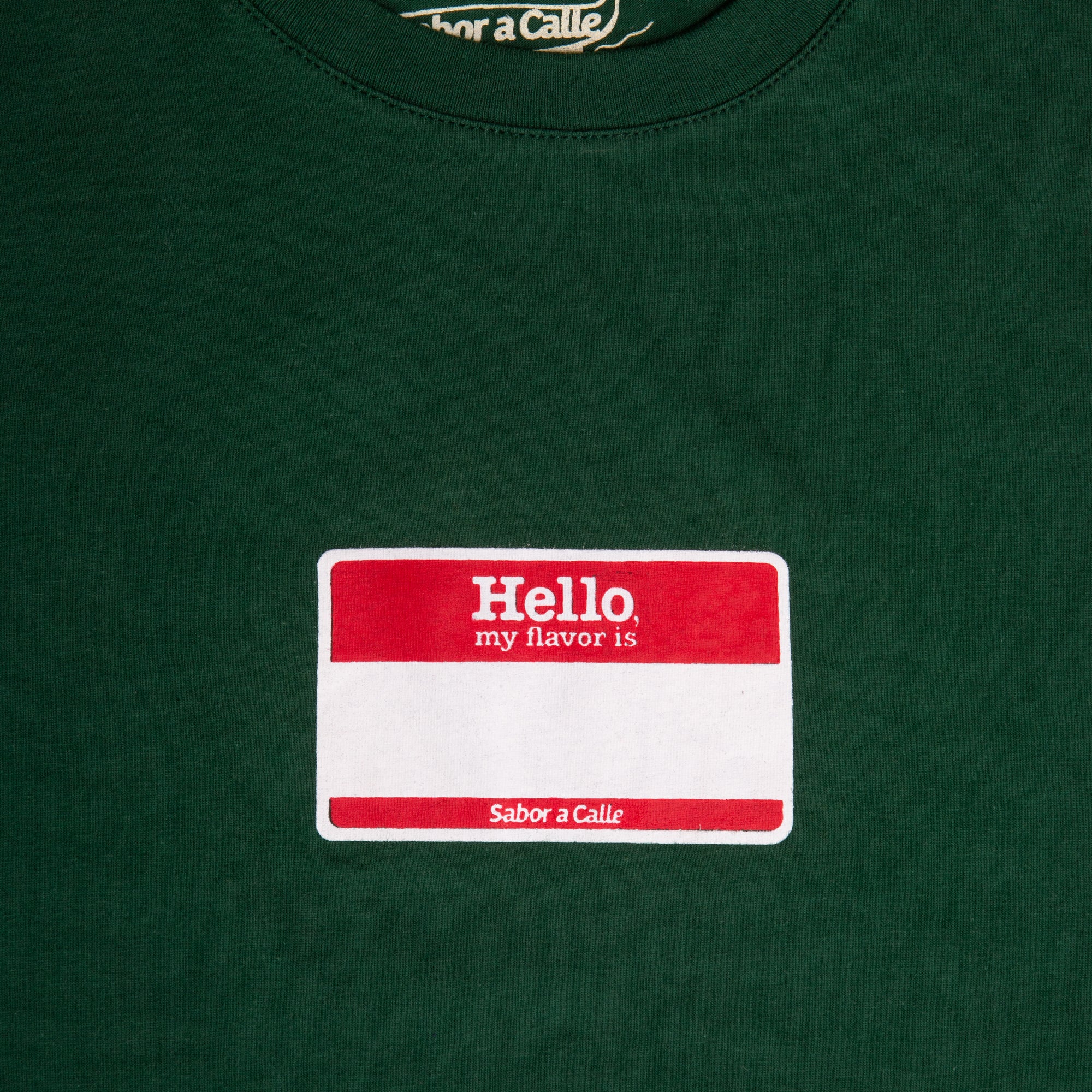 REMERA CLASSIC NAMETAG - VERDE
