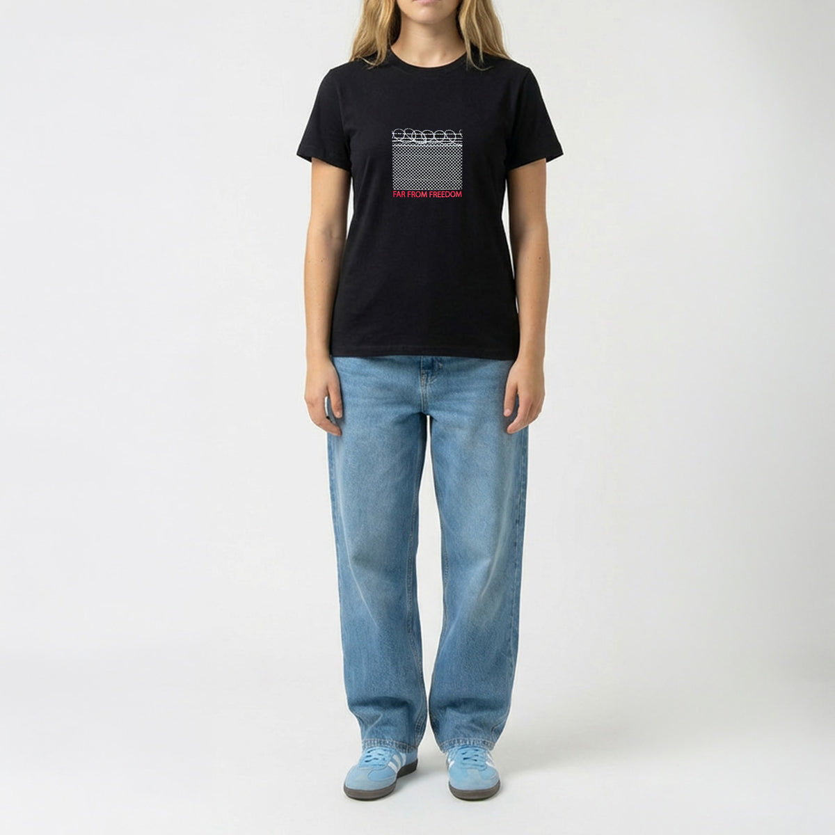 Remera Girl FFF Negra