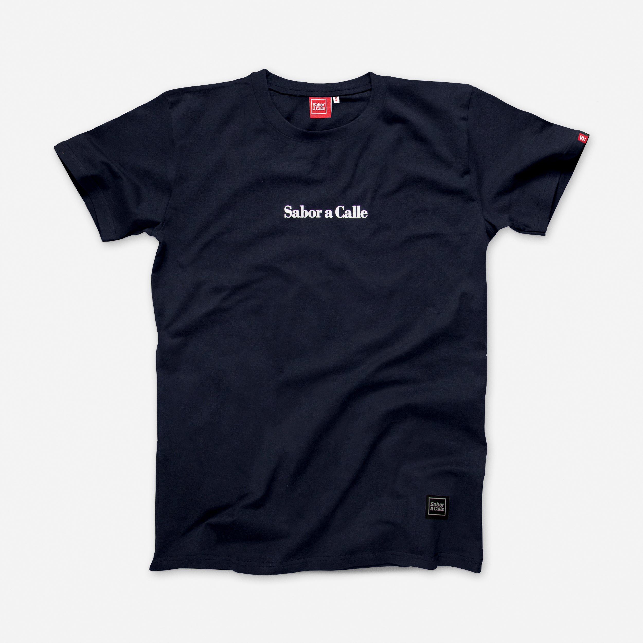 REMERA SERIF - AZUL MARINO