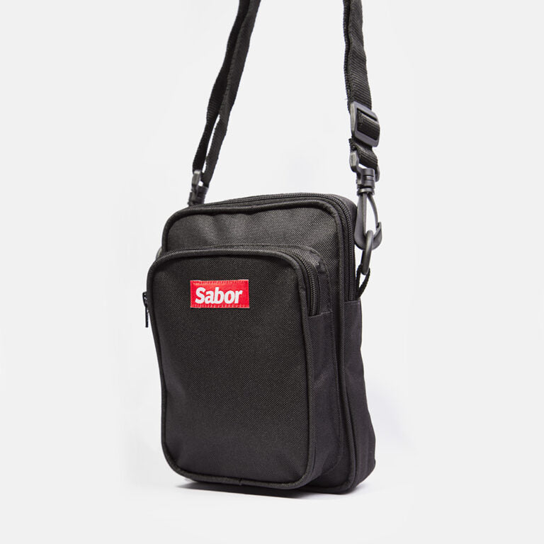 SHOULDER BAG NEGRO LOGO BOX RJ - CORDURA