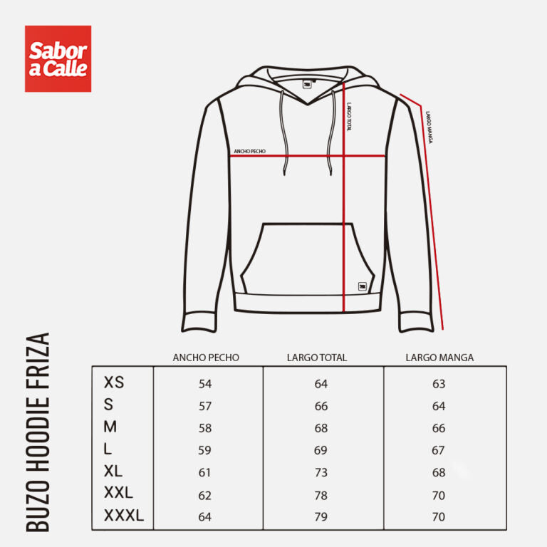 BUZO HOODIE SERIF LOGO - GRIS MELANGE