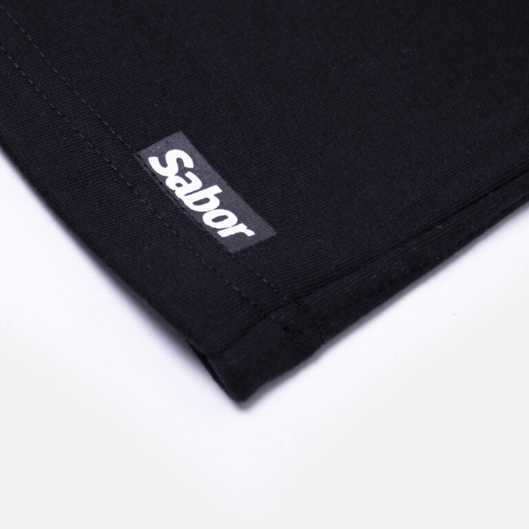 BERMUDA SPORT NEGRA – LOGO BOX