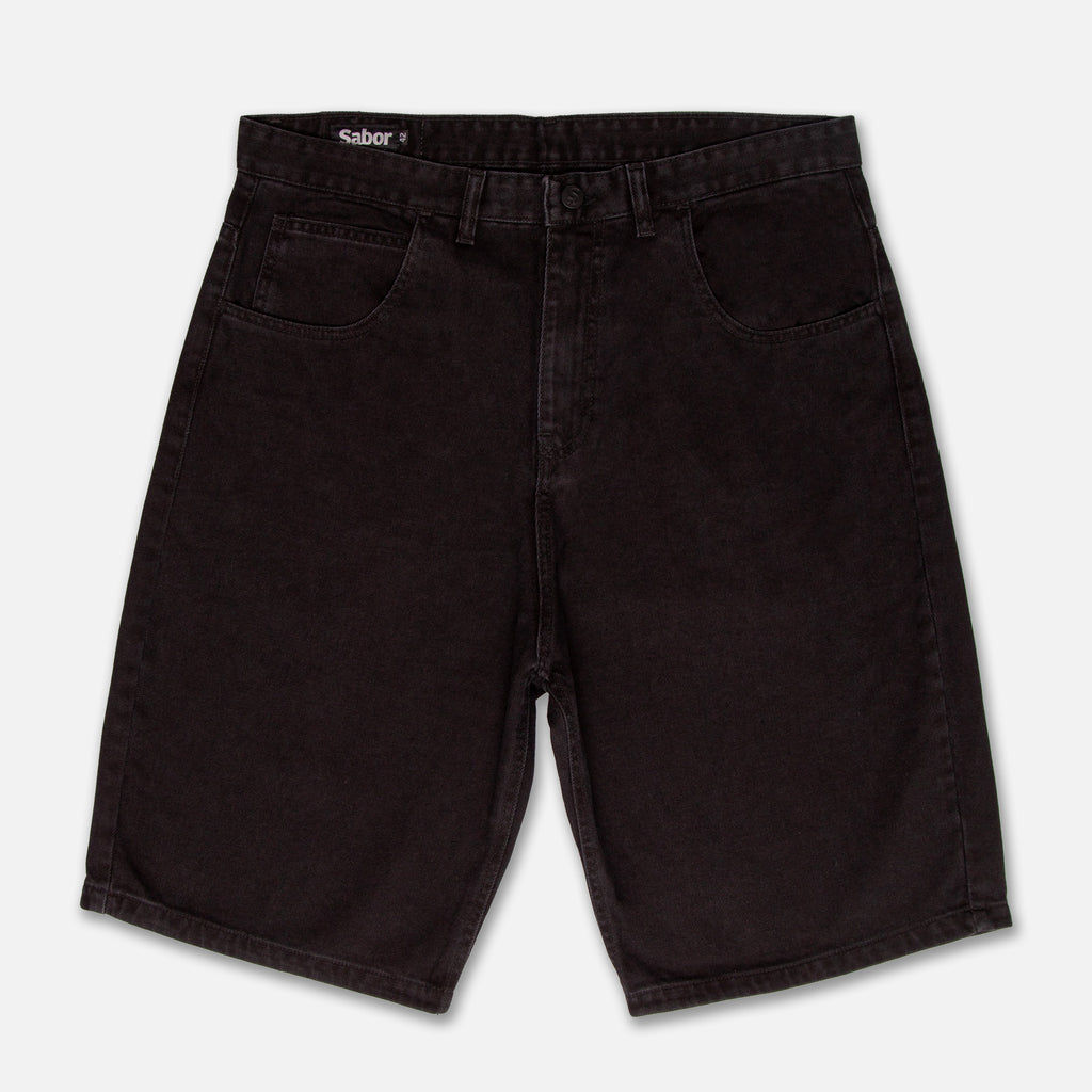 BERMUDA JEAN BAGGY NEGRA
