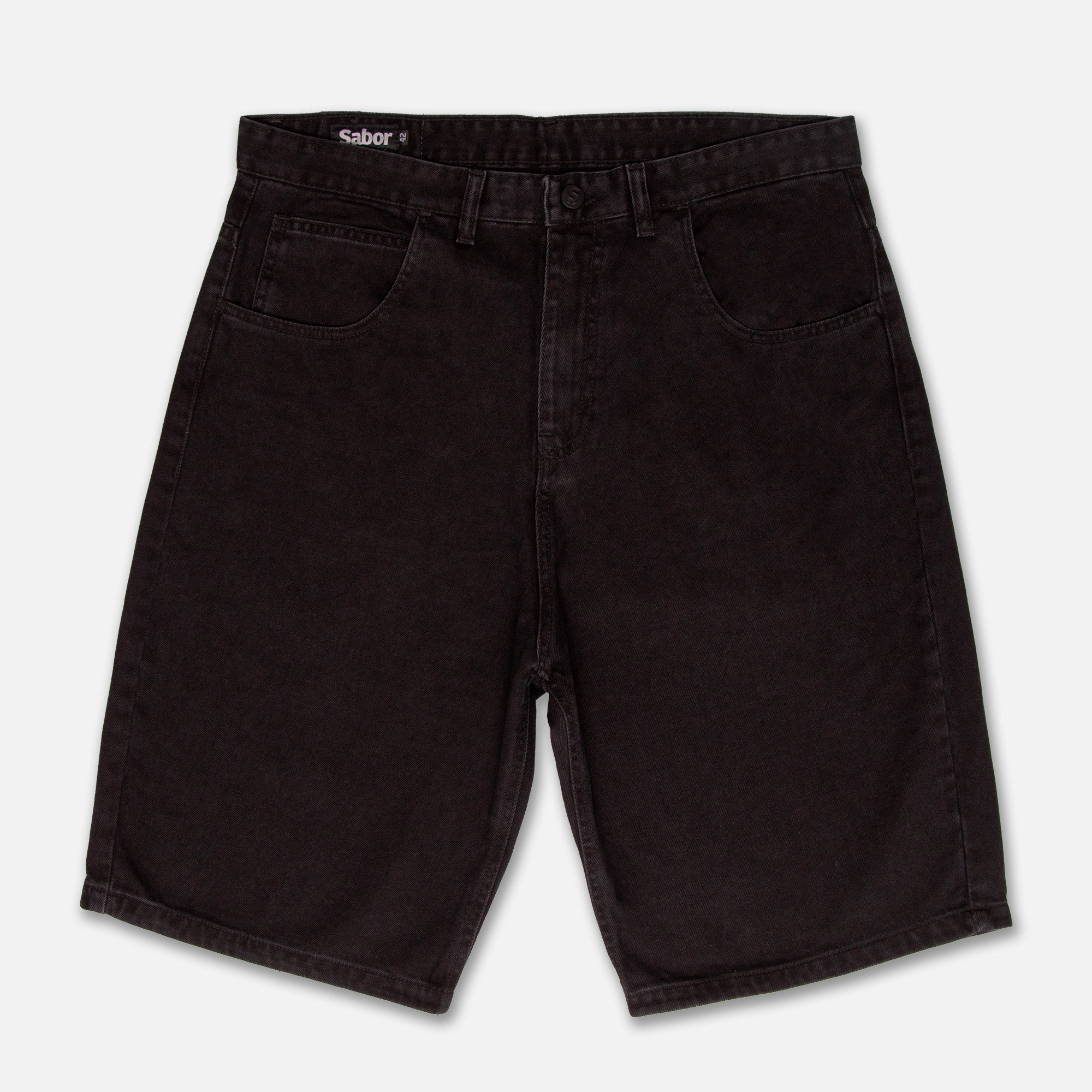 BERMUDA JEAN BAGGY NEGRA