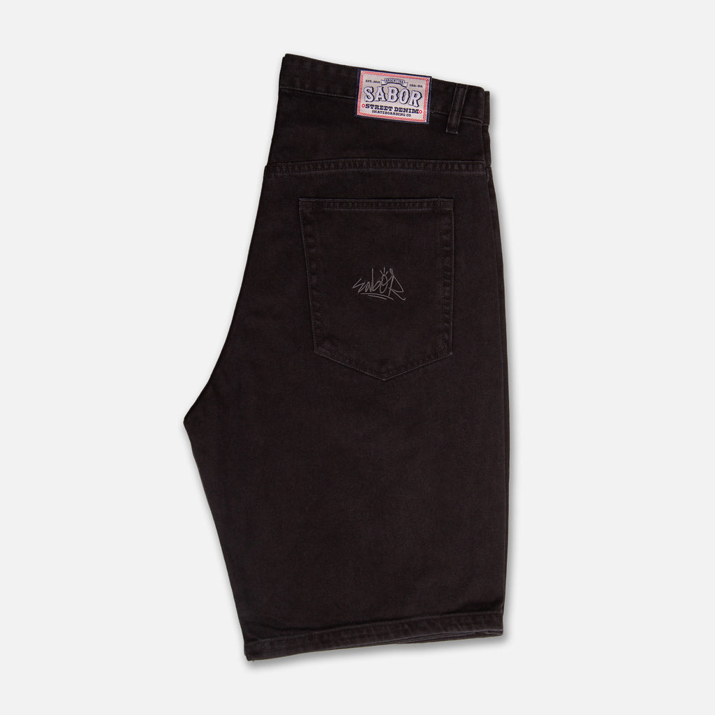 BERMUDA JEAN BAGGY NEGRA
