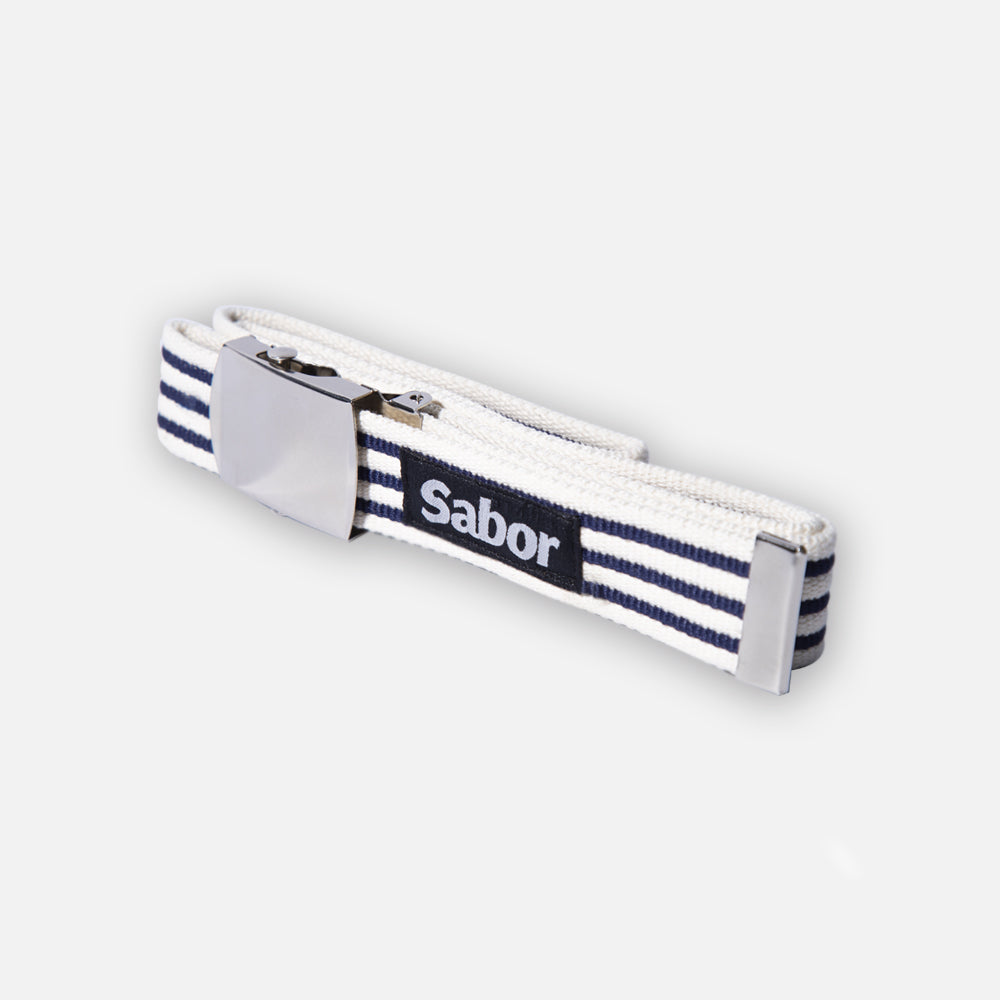 CINTO NAUTICO LINEAS AZUL MARINO