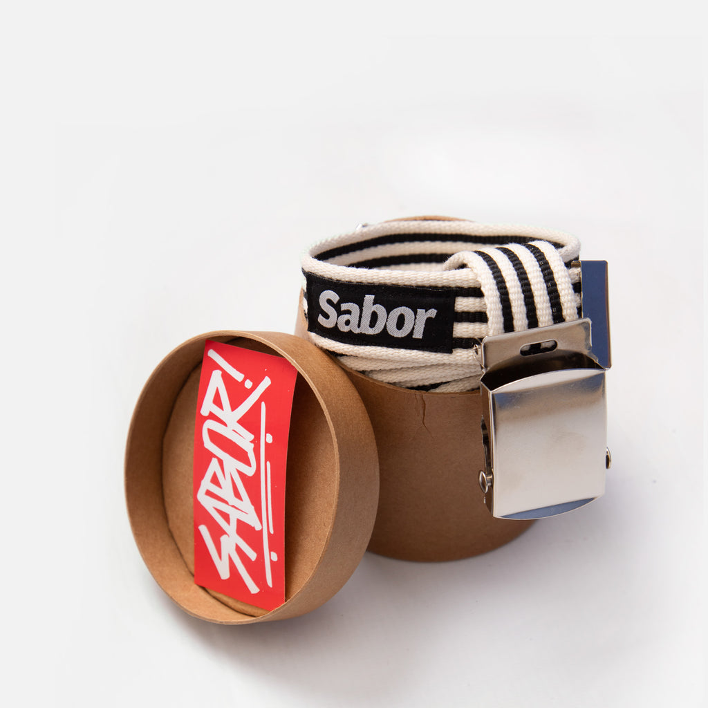 CINTO NAUTICO LINEAS NEGRAS