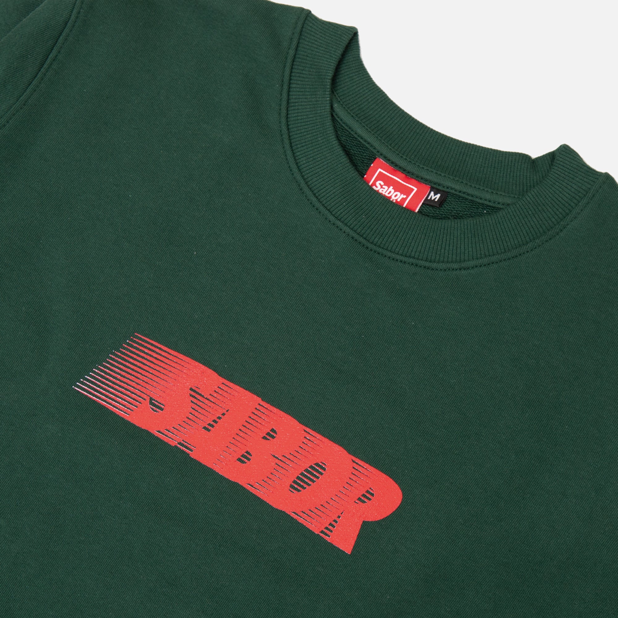 BUZO CREWNECK SPEEDY VERDE INGLES