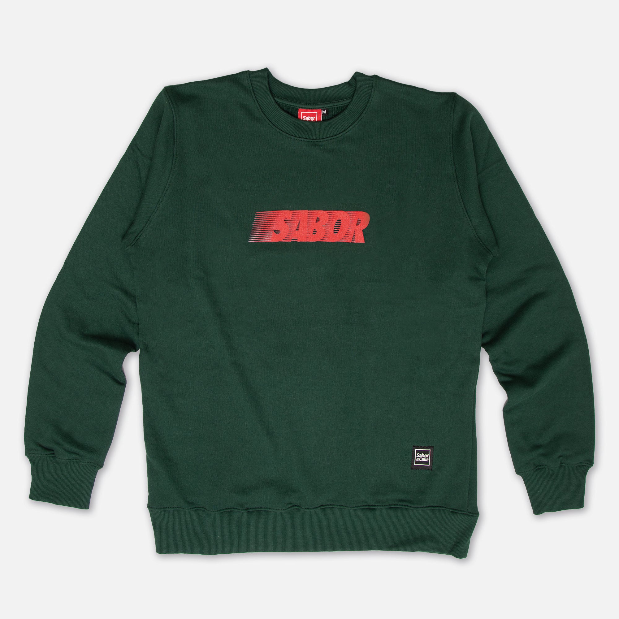 BUZO CREWNECK SPEEDY VERDE INGLES
