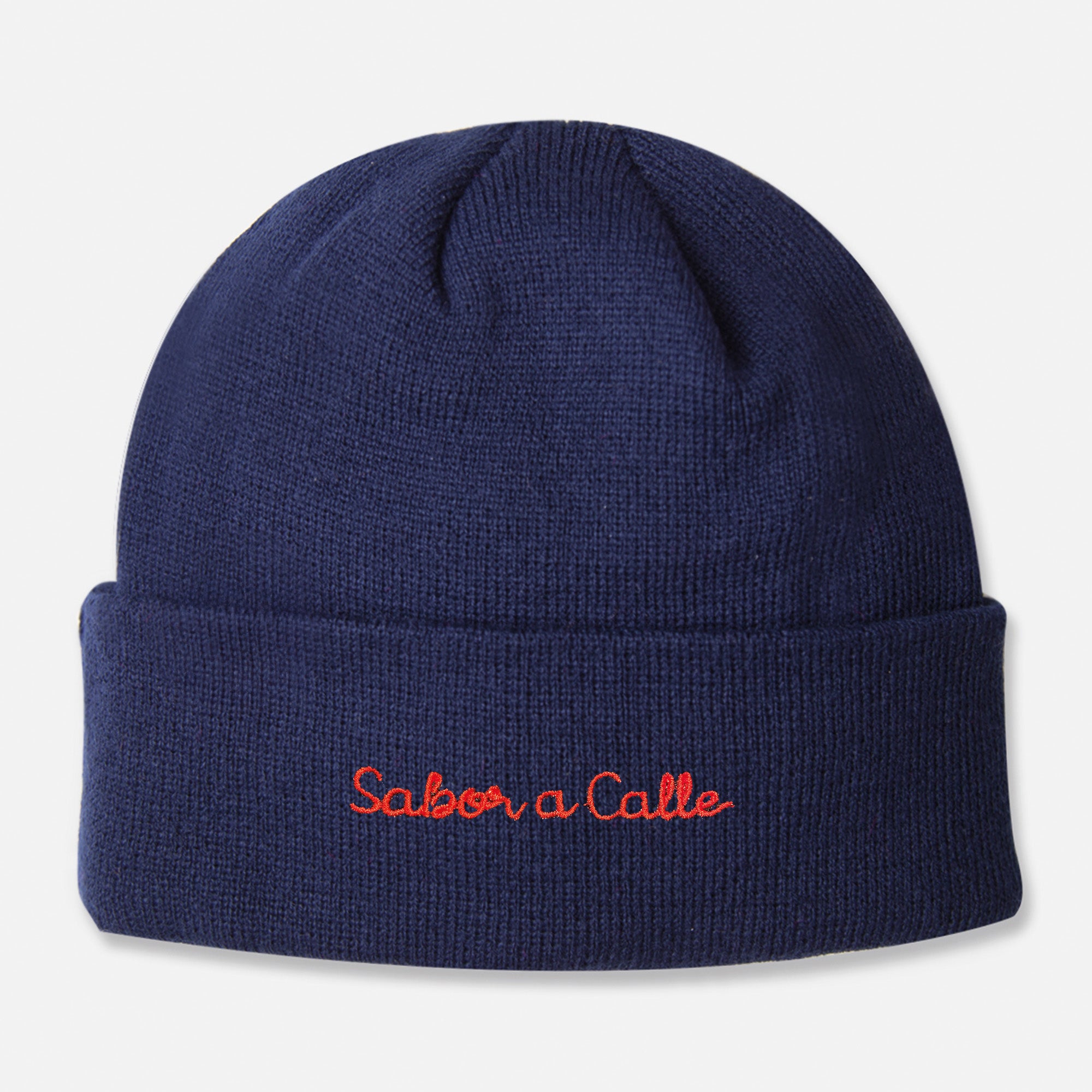 BEANIE CURSIVA -  AZUL