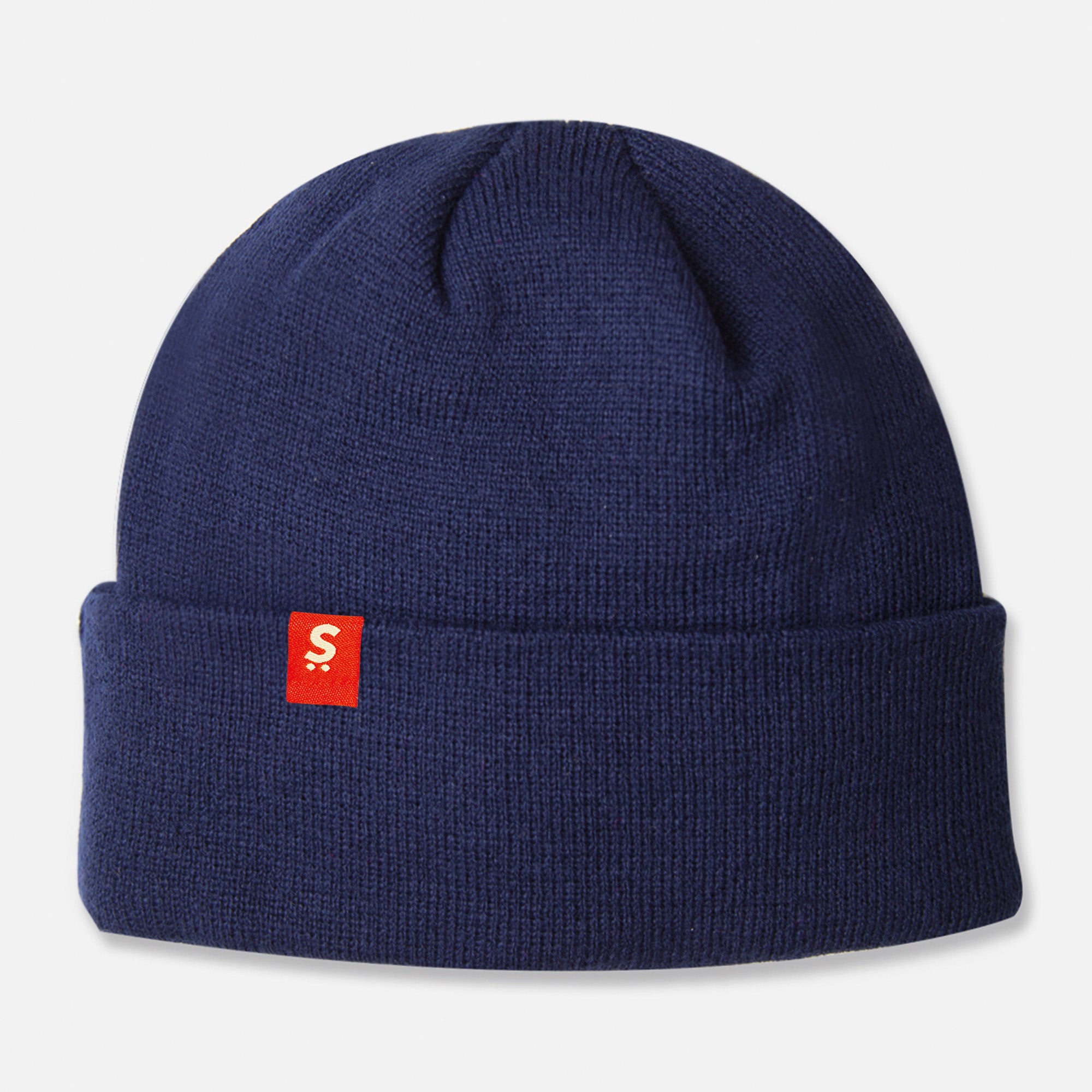 BEANIE DOBLE PUNTO -  AZUL