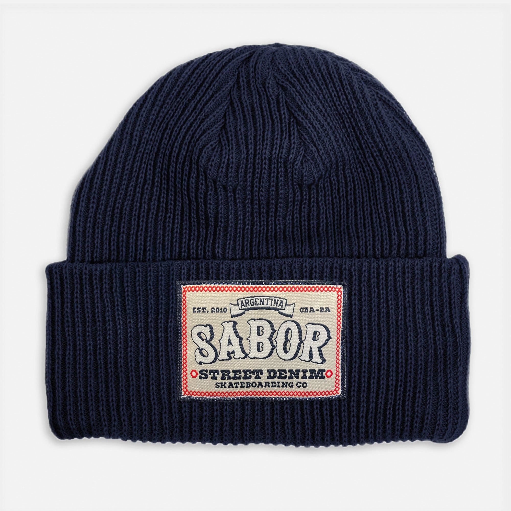 BEANIE STREET DENIM -  AZUL MARINO