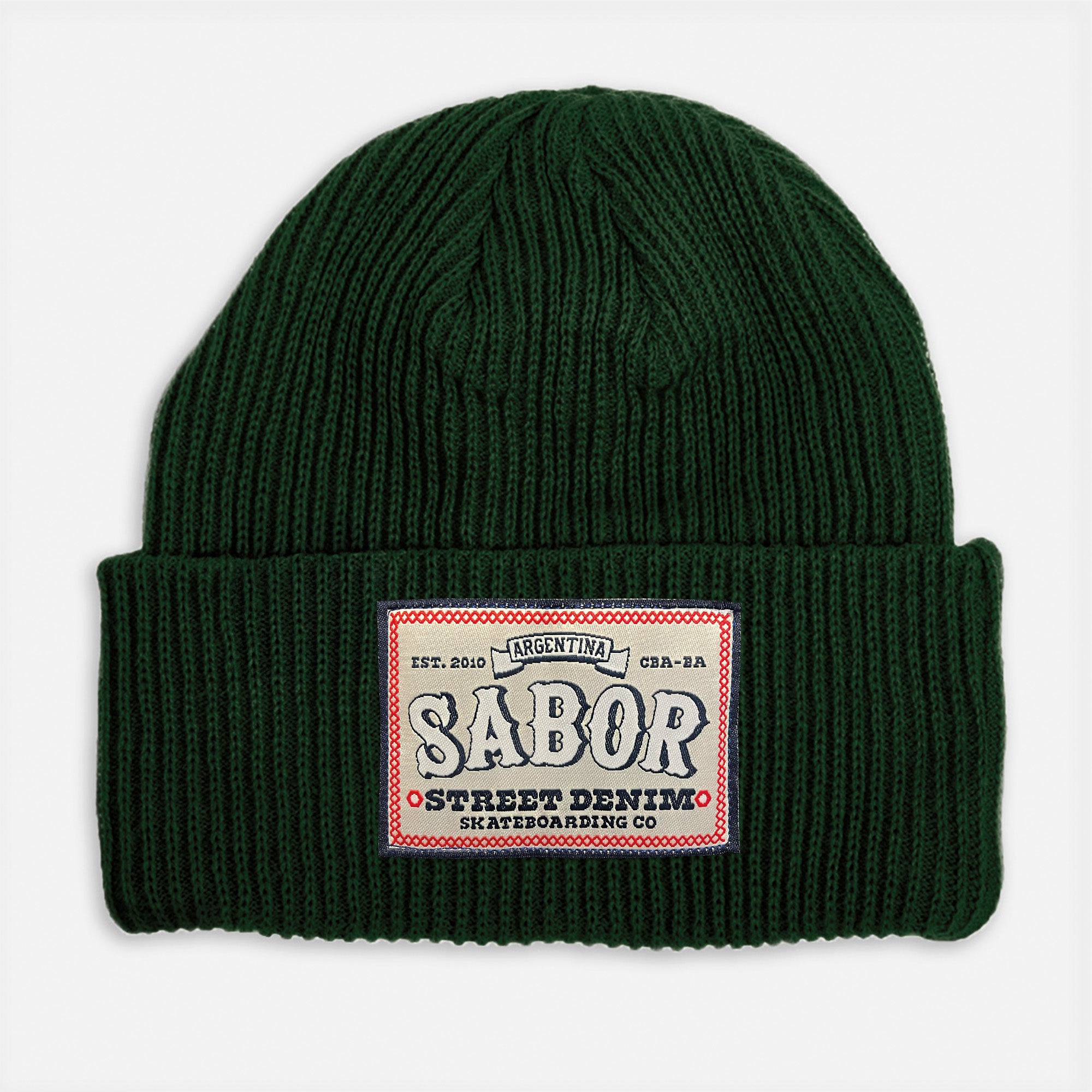 BEANIE STREET DENIM -  VERDE INGÉS