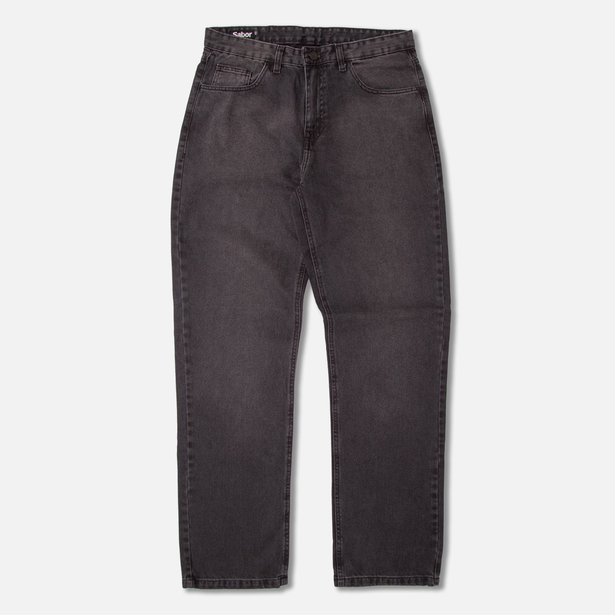 PANTALÓN JEAN RECTO NEGRO