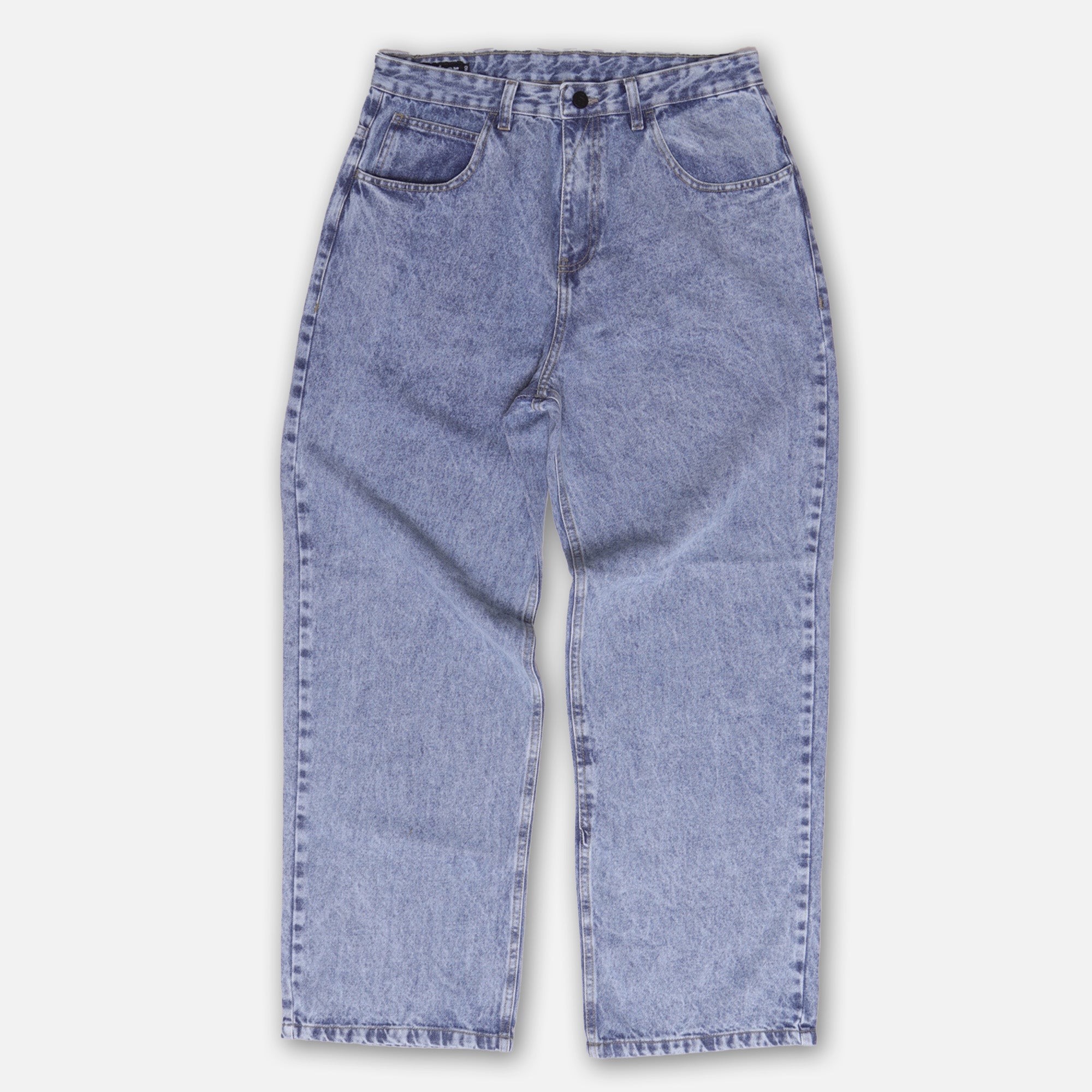 PANTALÓN JEAN BAGGY CELESTE