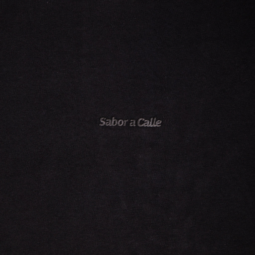 REMERA CLASSIC MINI LOGO - NEGRA