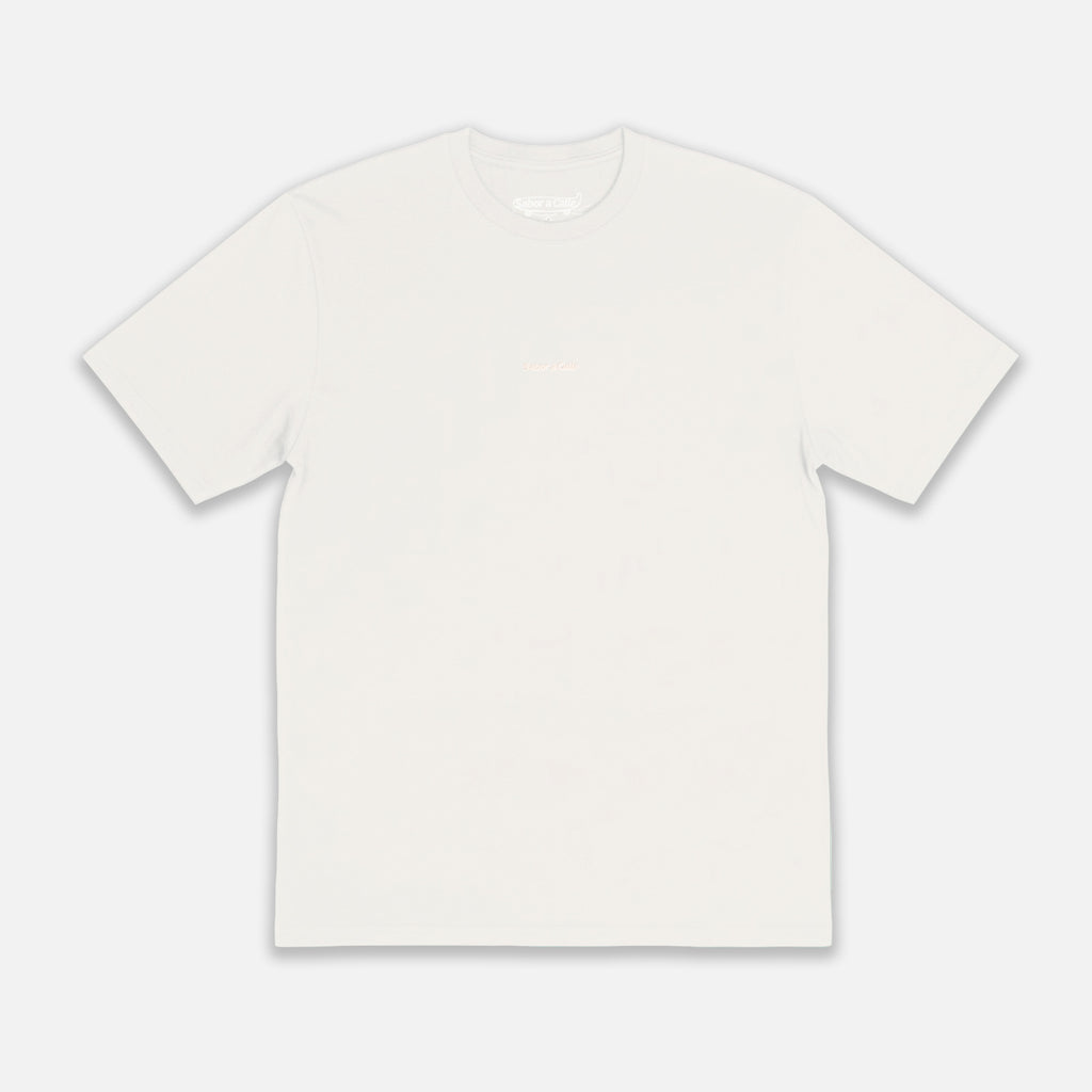REMERA CLASSIC MINI LOGO - OFFWHITE
