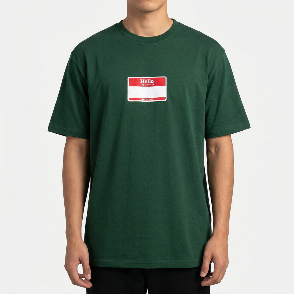 REMERA CLASSIC NAMETAG - VERDE