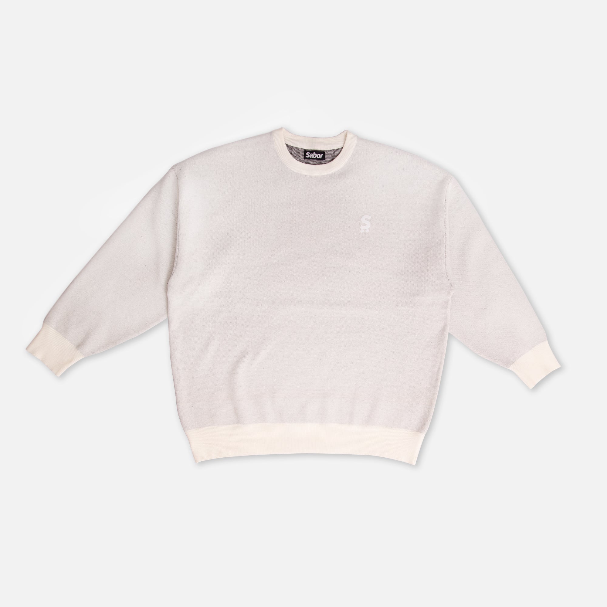 SWEATER BOXY MINI LOGO TIZA